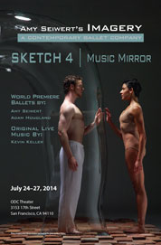 Amy Siewerts Imagery Sketch 4: Music Mirror Poster