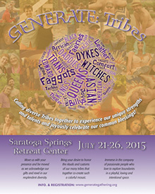 Generate Gatherings: Tribes 2015 front cover