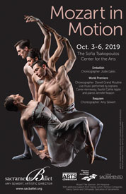 Sacramento Ballet 2019 Mozart Poster