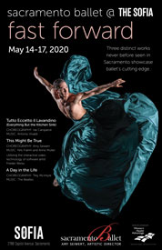 Sacramento Ballet 2020 Fast Forward Poster